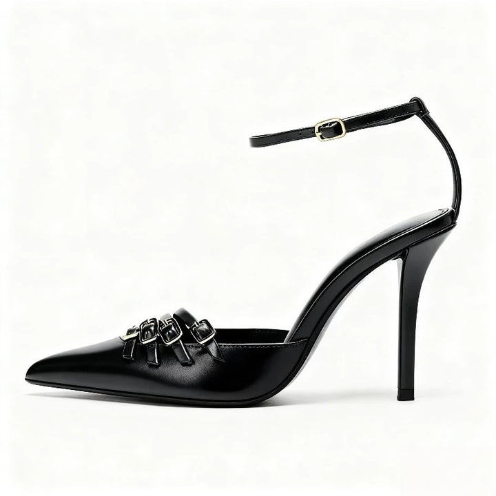 Cinque Buckle Heel
