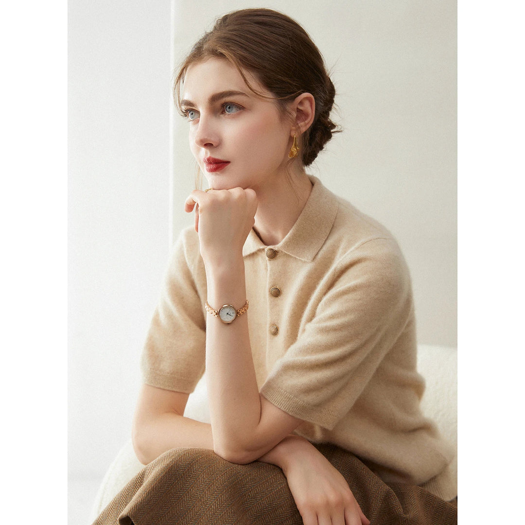 Claudette Cashmere Polo