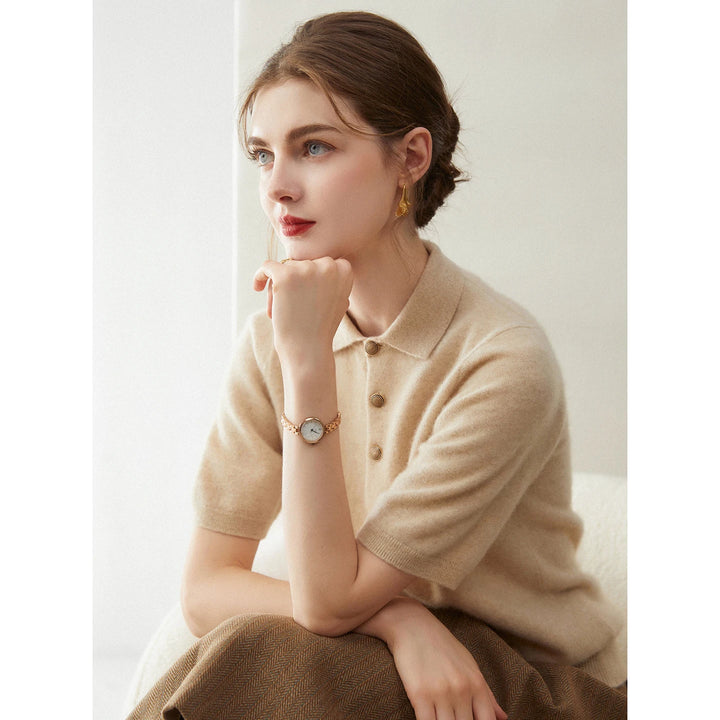 Claudette Cashmere Polo