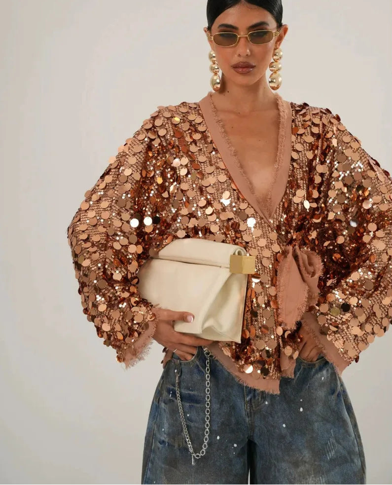 Starling Sequin Overshirt