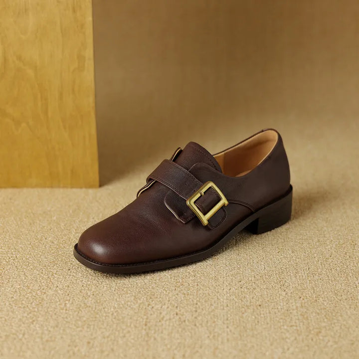 Savona Buckle Monk Loafers