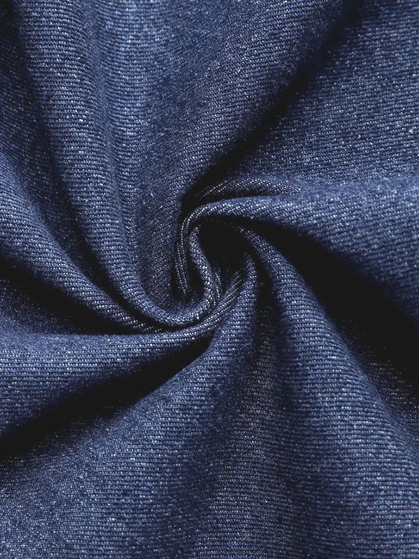 Aubryn Denim Knot Blouse