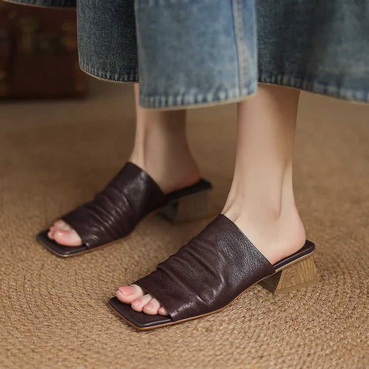 Alessia Leather Sandals