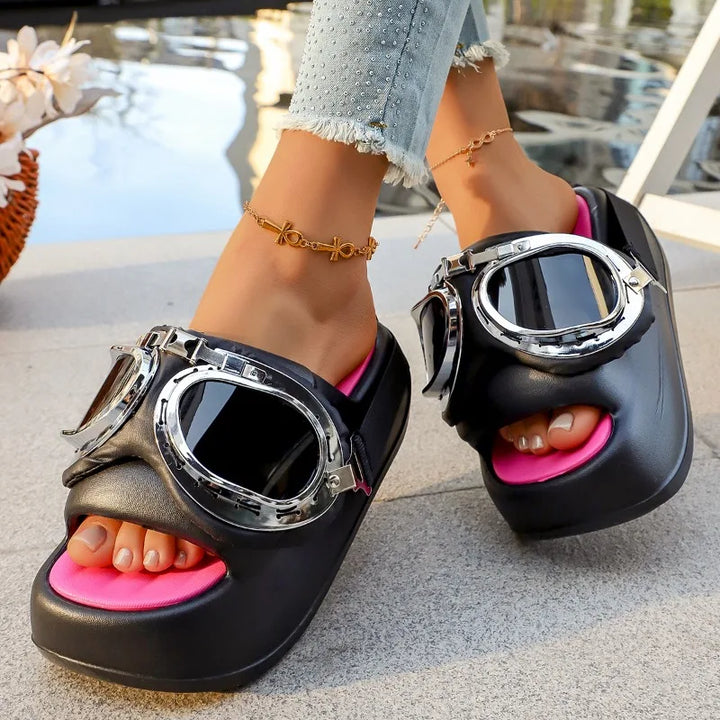 Aviatrice Goggle Platform Slides