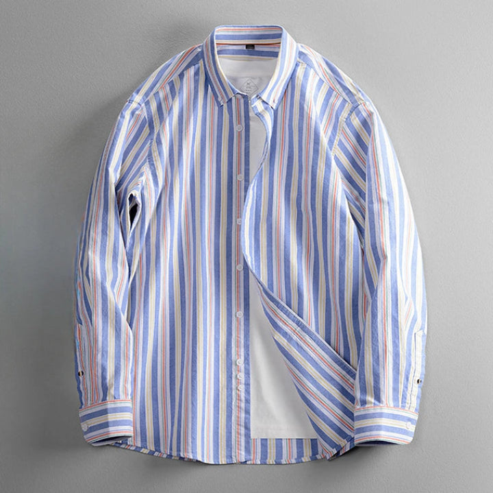 Newport Stripe Cotton Shirt