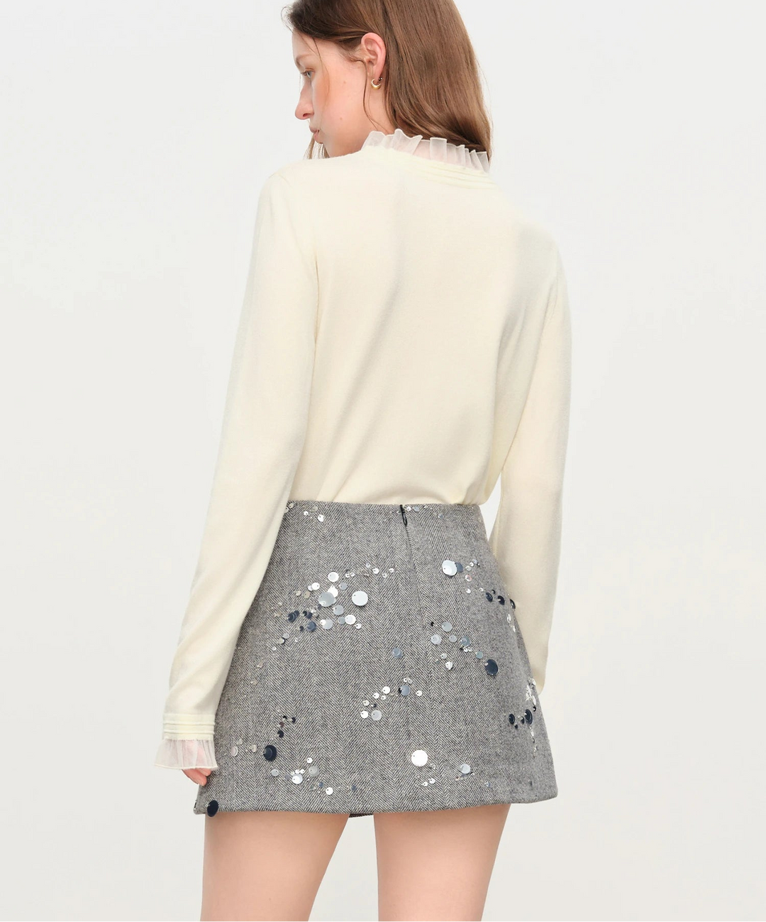 Roselle Wool Mock Neck