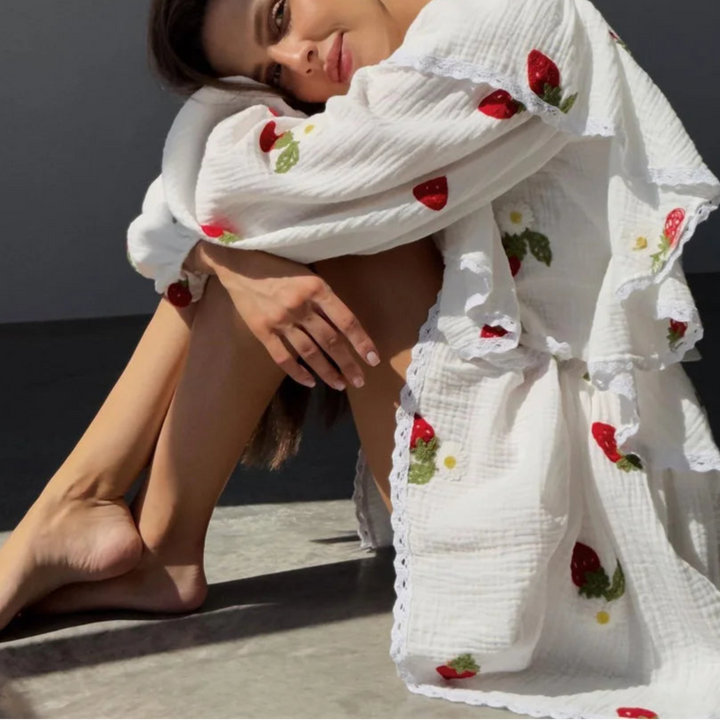 Blush Linen Twinset