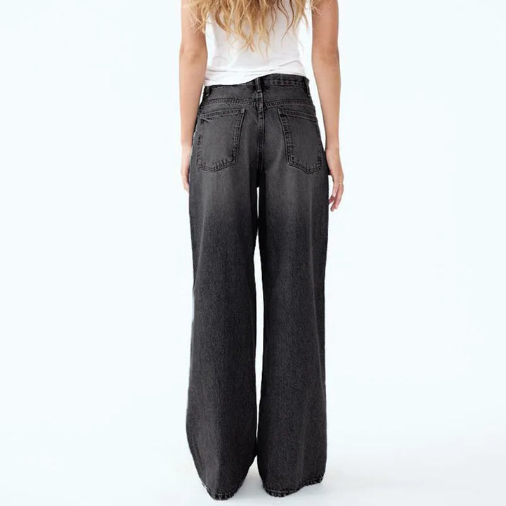 Keira Offset Waist Jeans