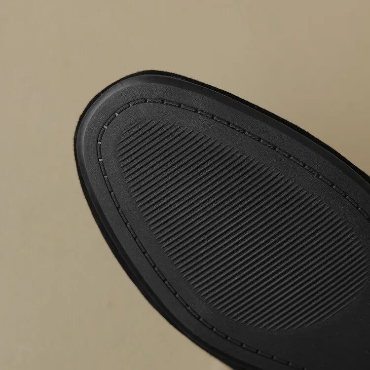 Ferra Suede Wool Mule