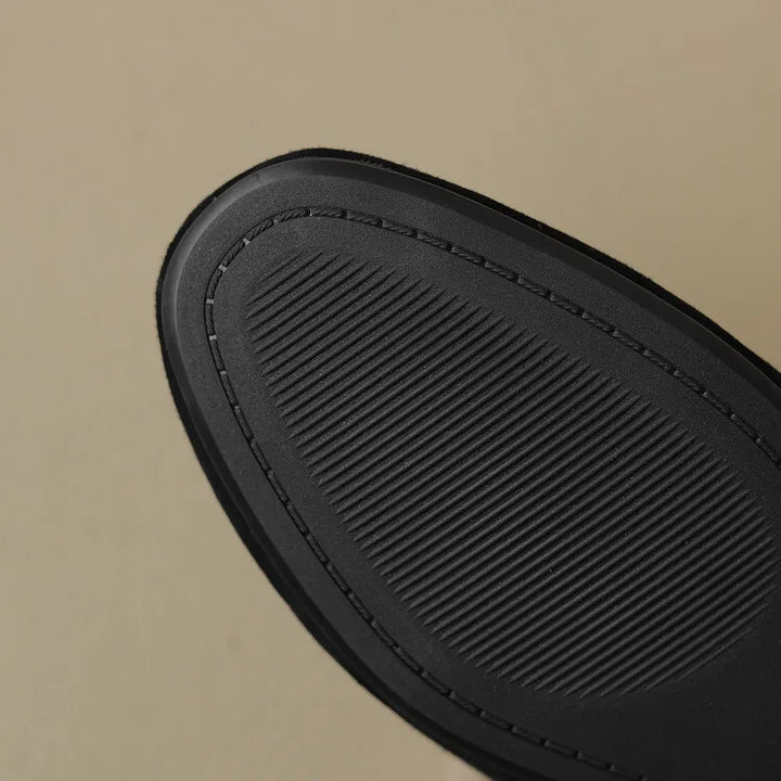 Ferra Suede Wool Mule