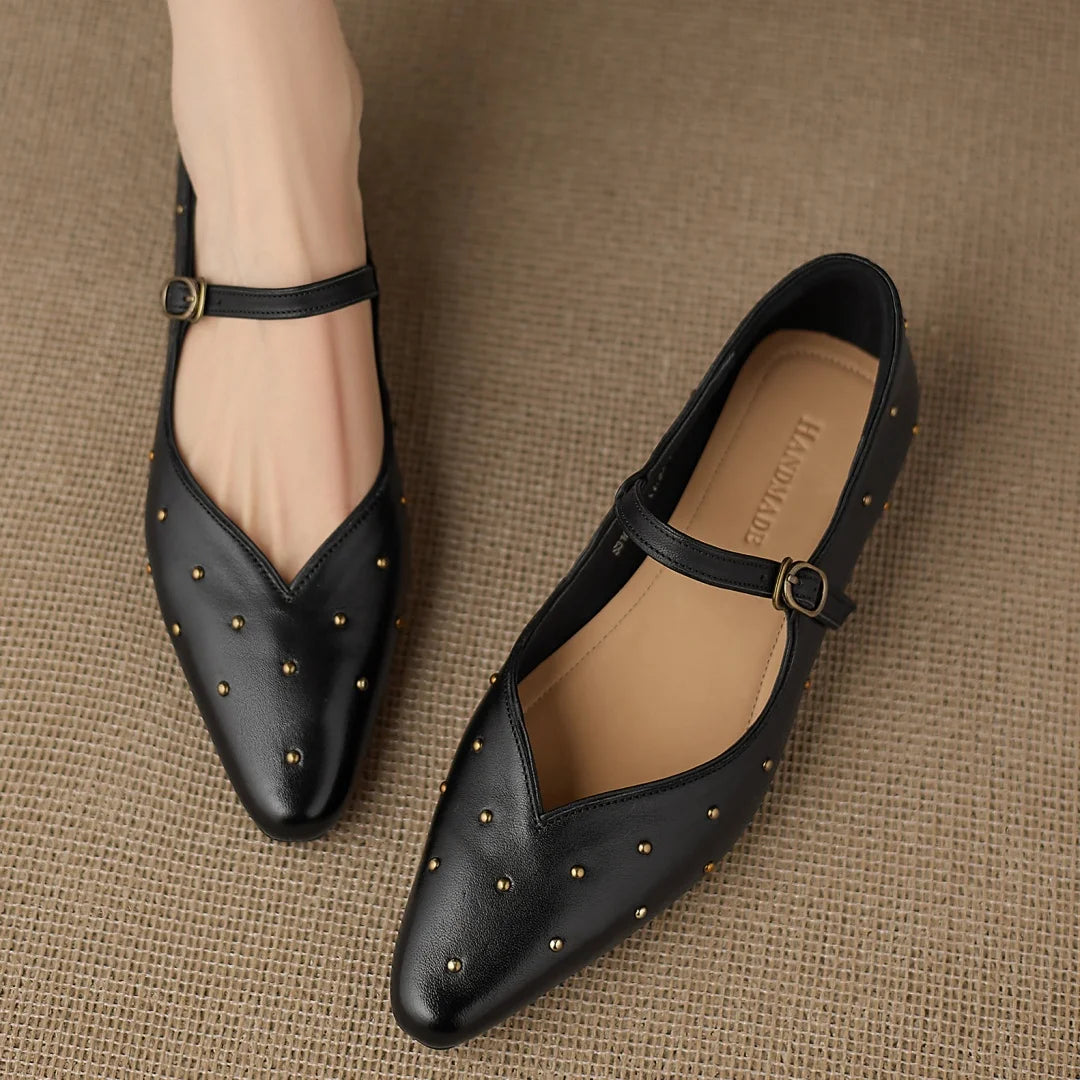 Calista Studded Loafers
