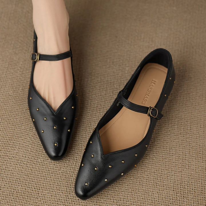 Calista Studded Loafers