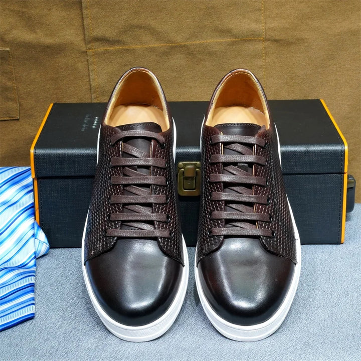 Lombardi Italian Leather Sneakers
