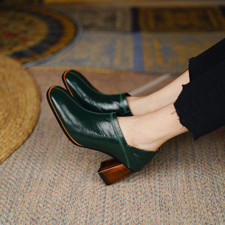 Portico Leather Pumps