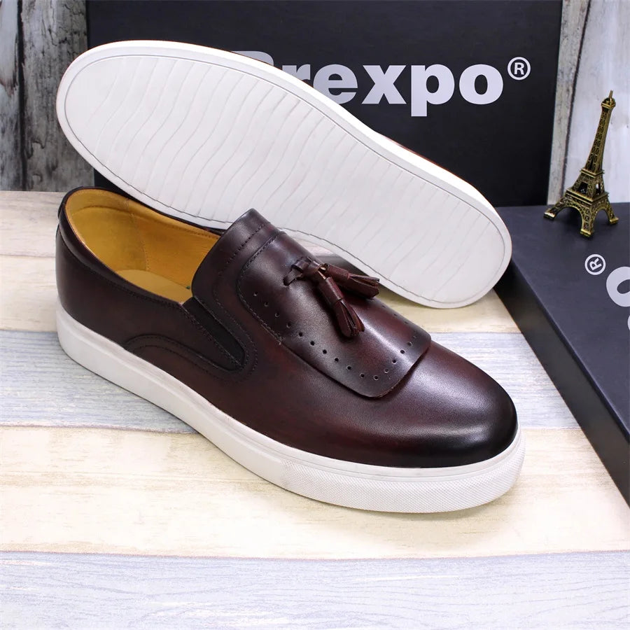 Nappina Tassel Slip-On Loafers