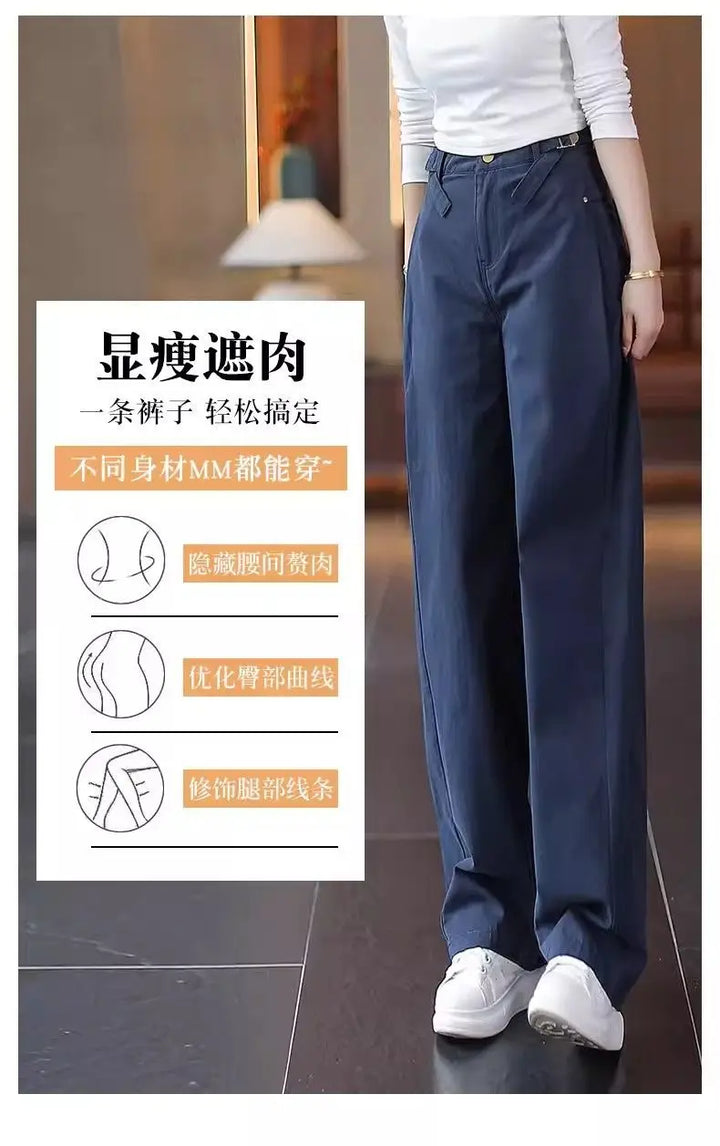 Salerno Wrap-Front Wide-Leg Trousers