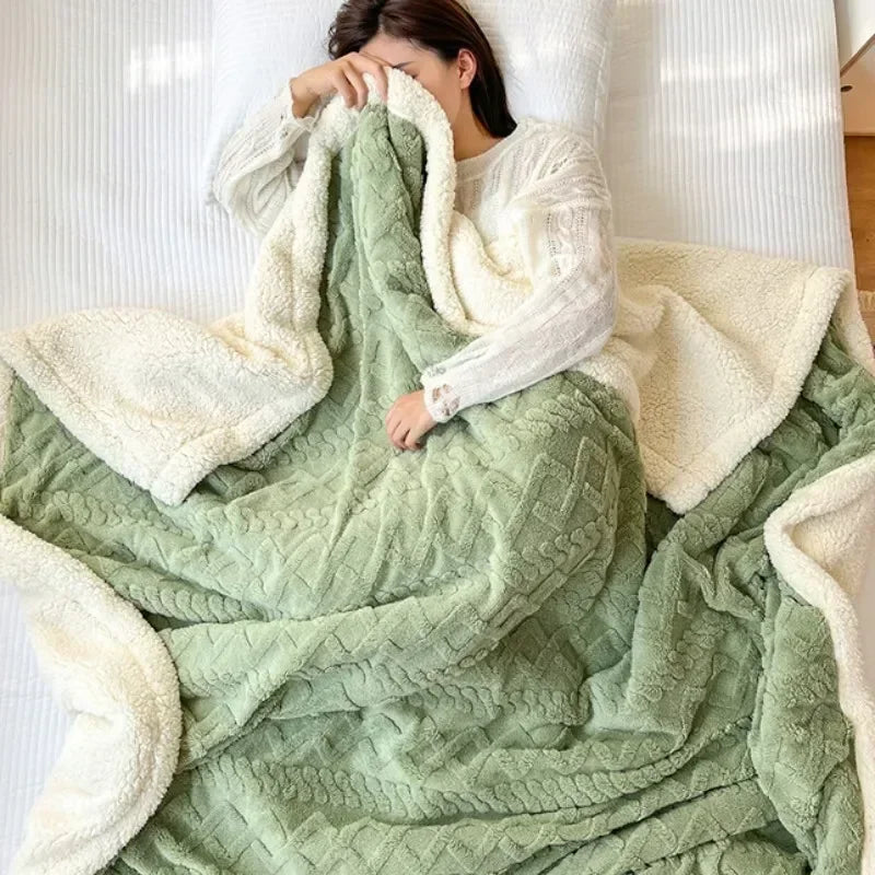 Marva Sherpa Blanket