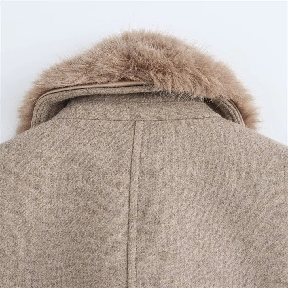 Rossa Belted Wrap Coat