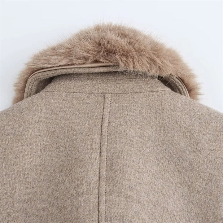 Rossa Belted Wrap Coat