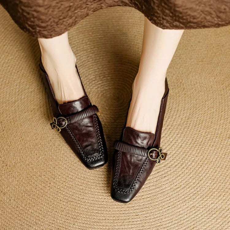 Contessa Leather Flats