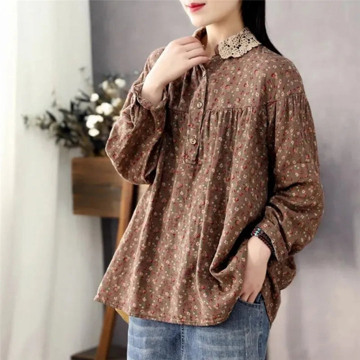 Fleur Linen Blouse