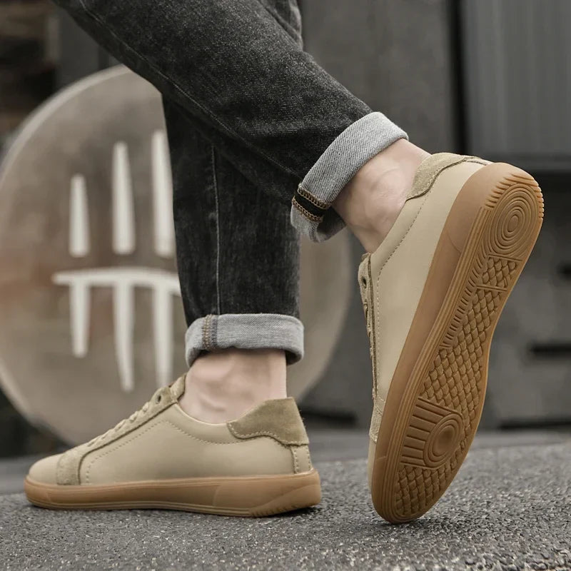 Italian Leather Sneakers