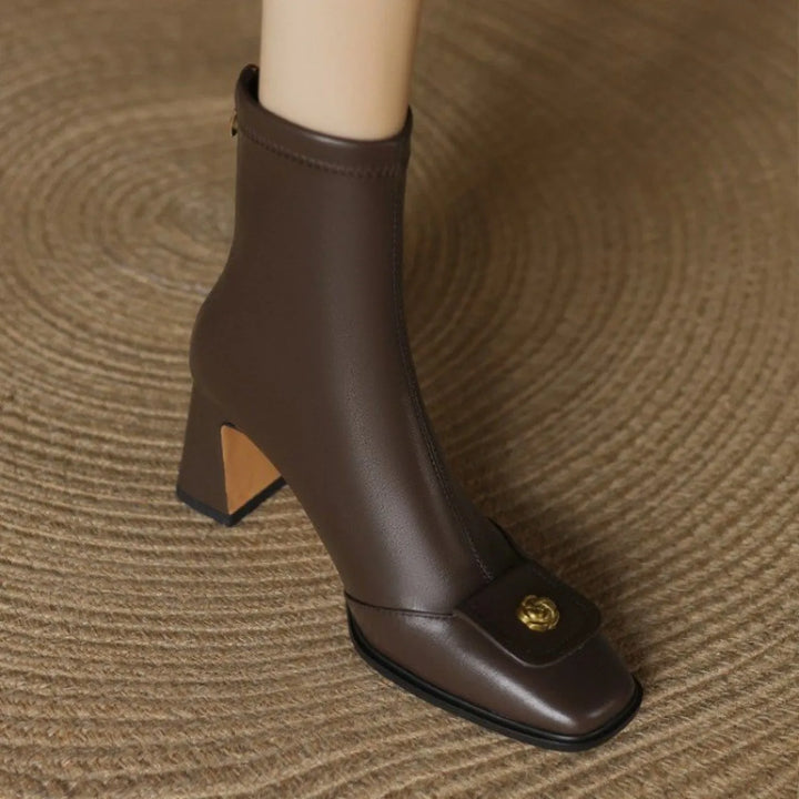 Camellia Crest Boots