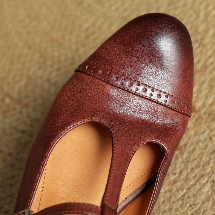 Belgrave Handmade Leather Flats