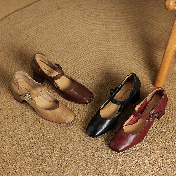 Montera Leather Heels