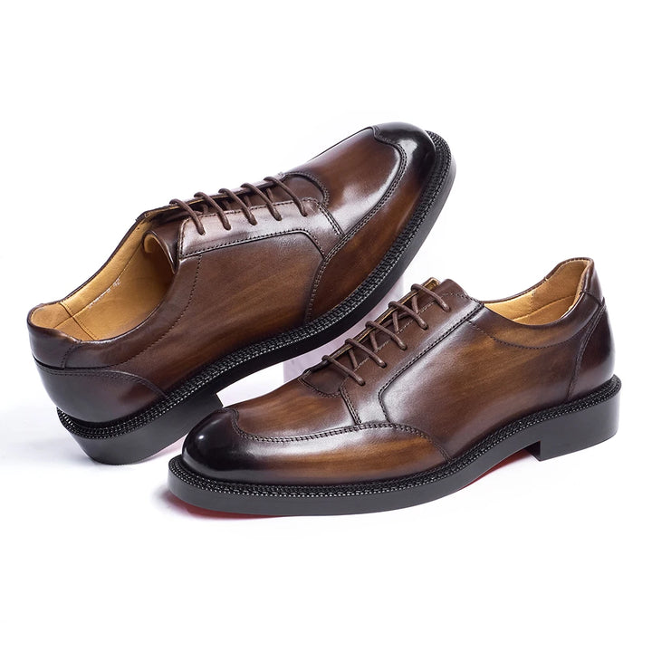 Galleria Apron-Toe Derby Shoes
