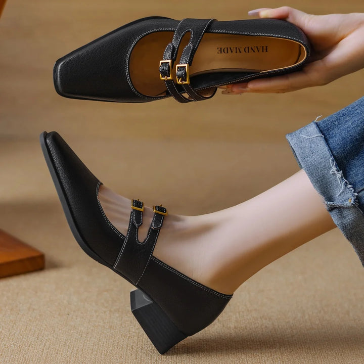 Firenze Dual Buckle Shoes