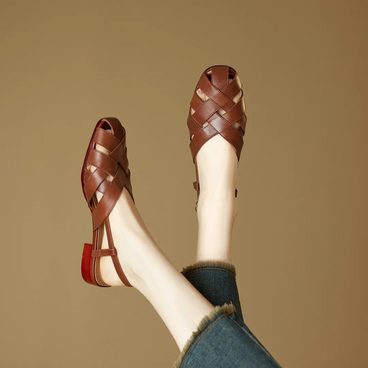 Tressa Woven Slingbacks