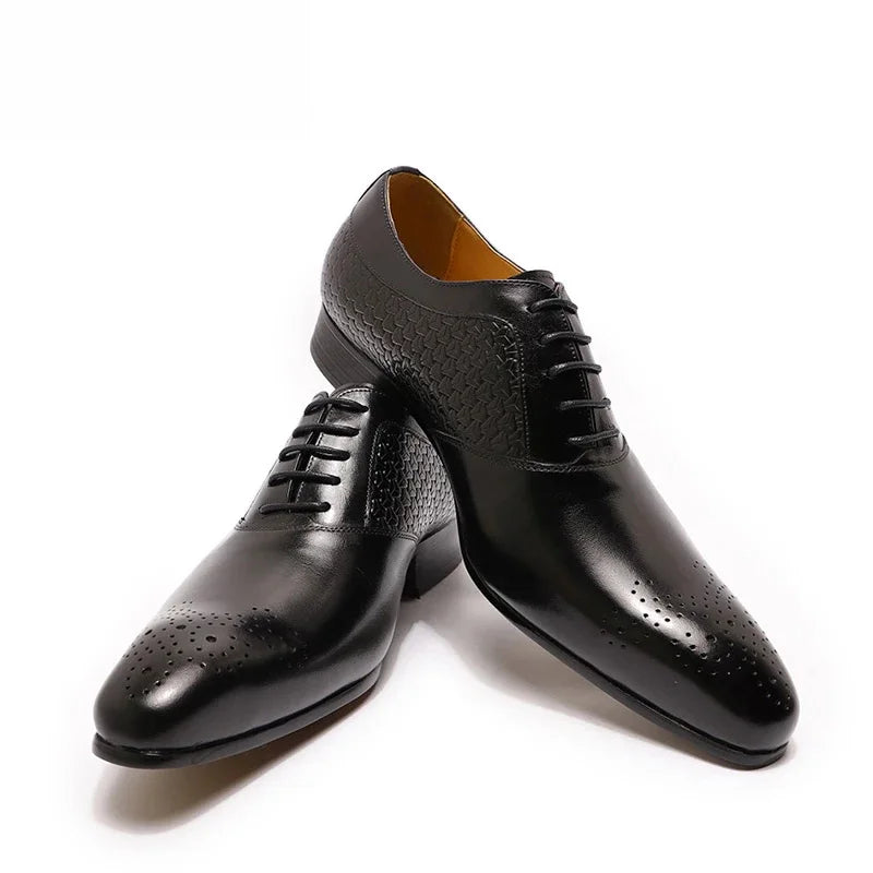 Lorenzo Italian Leather Oxfords
