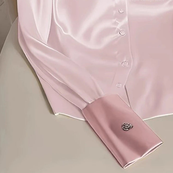 D’Or Signature Satin Shirt