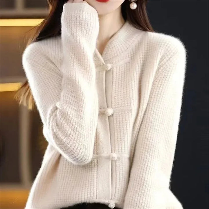 Saffron Heritage Knit Cardigan