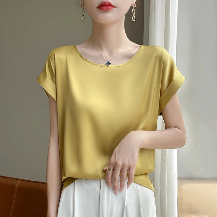 Satin Muse Top