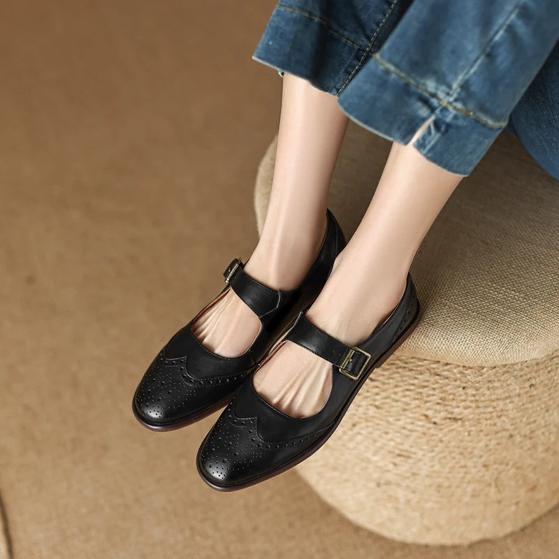 Everton Leather Brogues