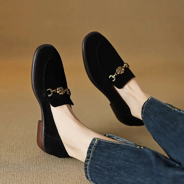 Clara Nubuck Loafers