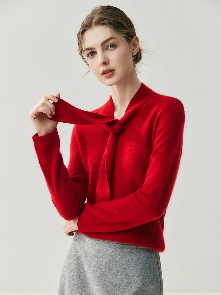 Simone Cashmere Knot Sweater