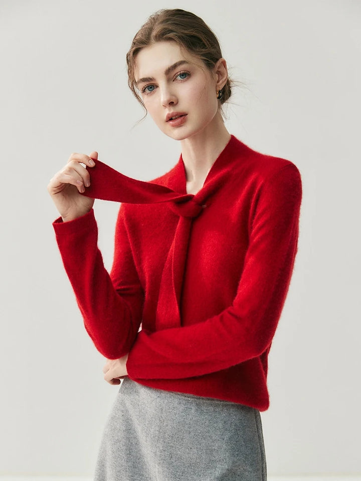 Simone Cashmere Knot Sweater
