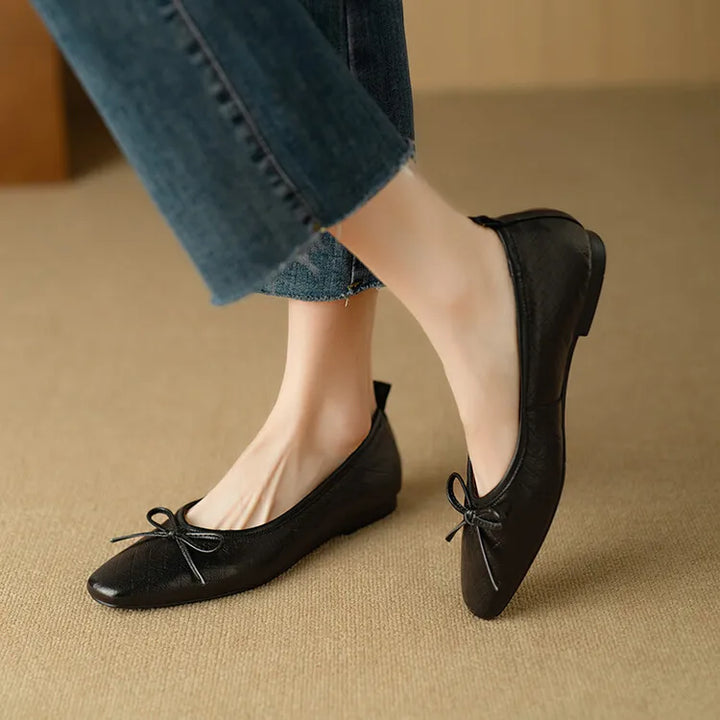 Mosaico Leather Flats