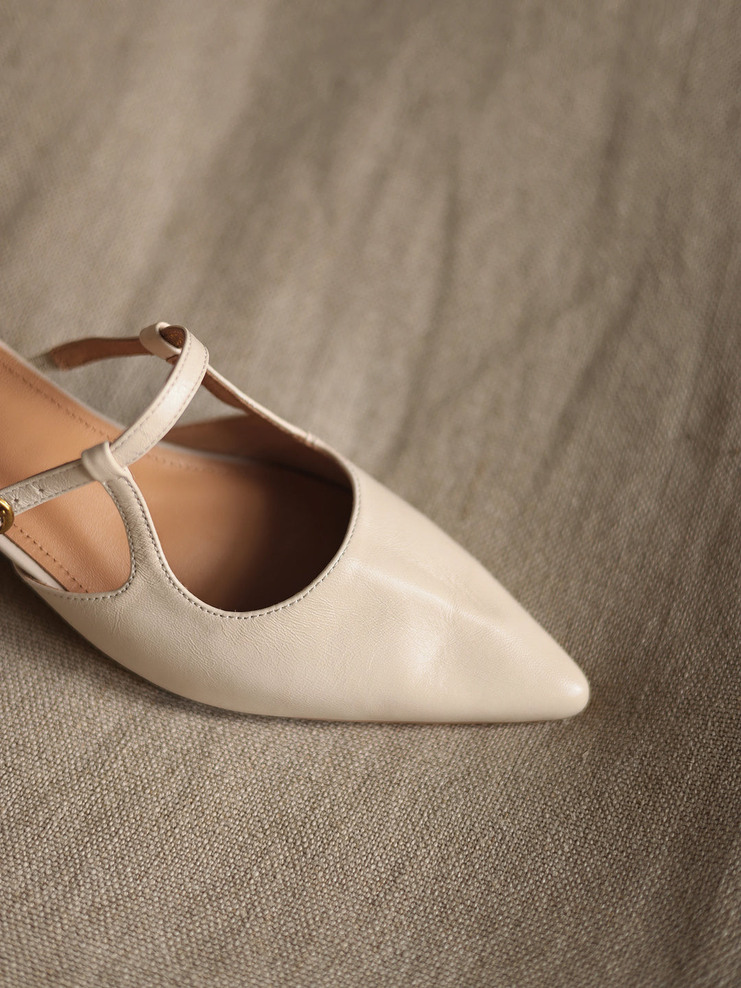 Noelle Leather Mules