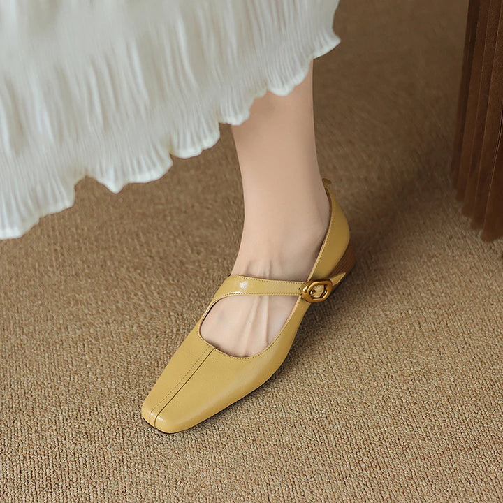 Colette Leather Mary Janes