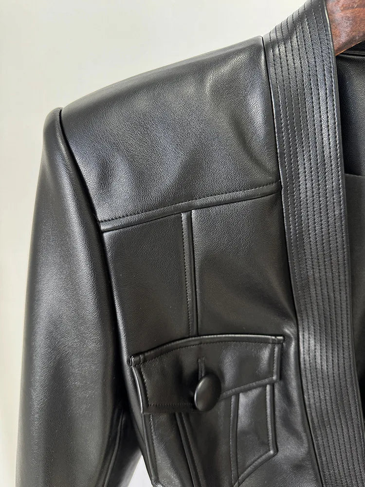 Dominé Belted Jacket