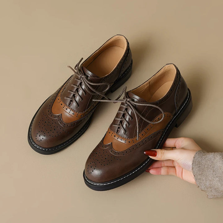 Tuxedo Wingtip Oxfords