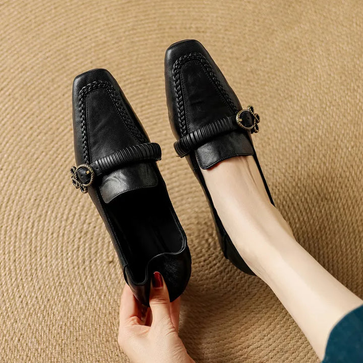 Contessa Leather Flats