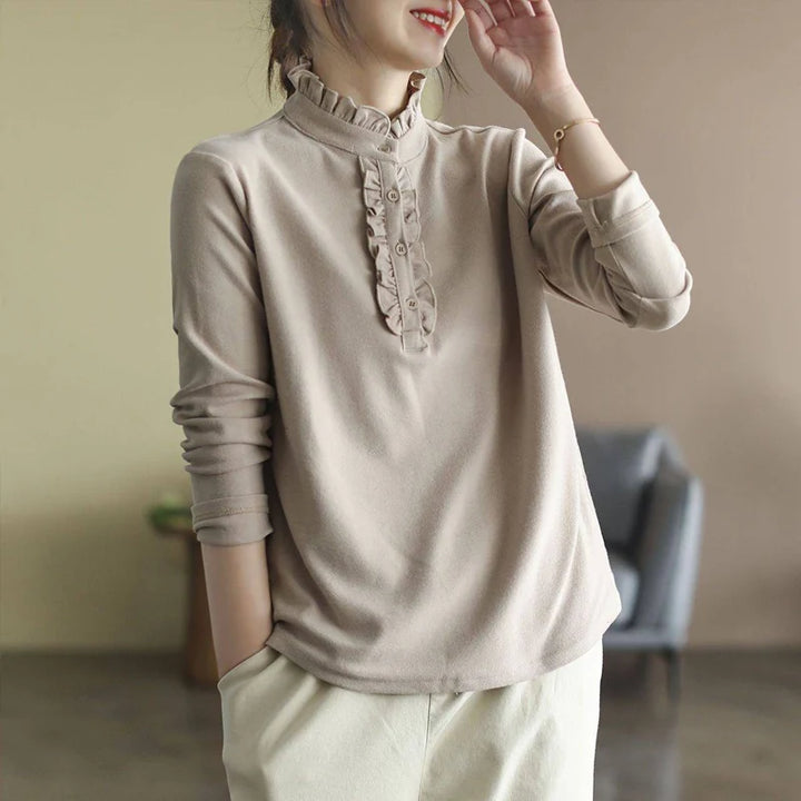 Renelle Frill Trim Top