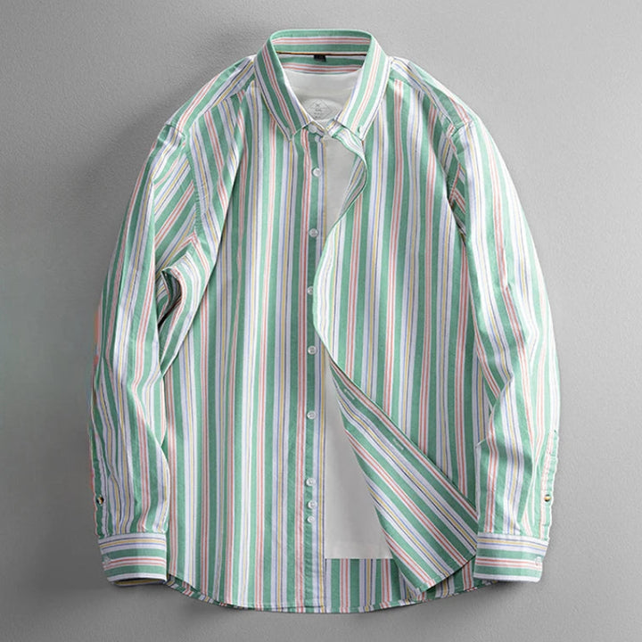 Newport Stripe Cotton Shirt