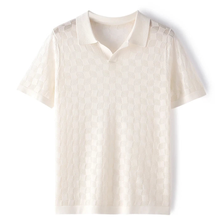 Carrado Mulberry Silk Polo