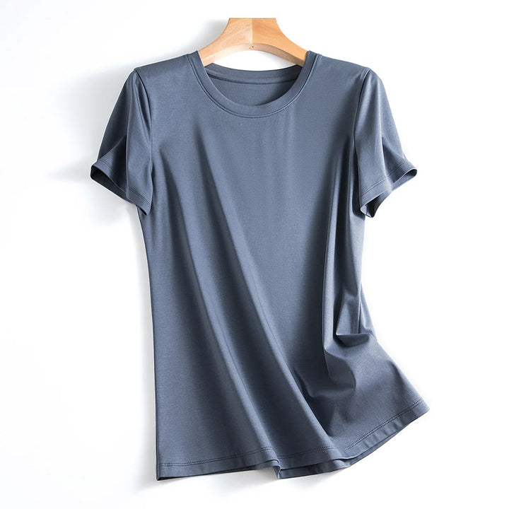 Mila Mulberry Silk Tee